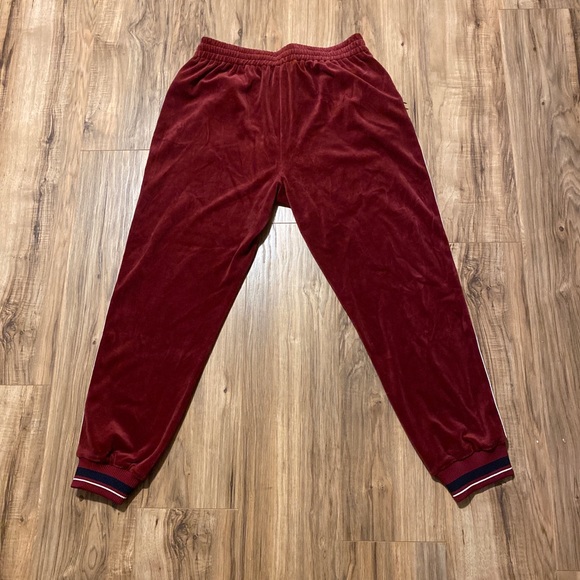 SOLD - Opening Ceremony Velour Track Pants - Picture 2 of 8